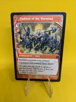 MTG Emblem of the Warmind-Future Sight NM Magic The Gathering - Image 1