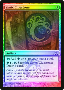 Simic Cluestone FOIL Dragon's Maze Light Play MTG Magic DNA GAMES - Image 1