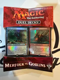 Merfolk Vs Goblins Duel Deck New Sealed - Image 1