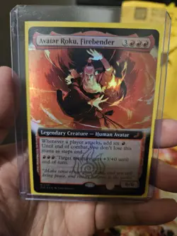 Avatar Roku, Firebender - FOIL #112 - Avatar: The Last Airbender - NM/ MTG - Image 1