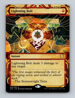 Lightning Bolt | Strixhaven: Mystical Archive | NM/M | STA 042 | MTG - Image 1