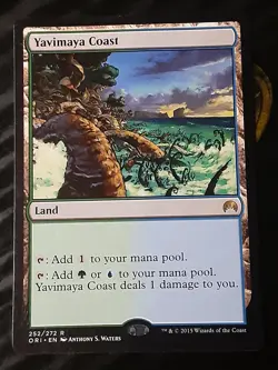 Yavimaya Coast x1 , Magic Origins , LP , MTG , FREE SHIPPING - Image 1