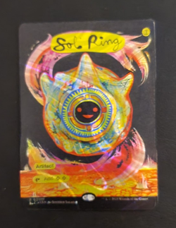 MTG Magic Sol Ring HALO FOIL Secret Lair Encylopedia Countdown - Image 1