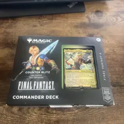 Magic the Gathering MTG Final Fantasy X Commander Deck - Counter Blitz NEW - Image 1
