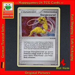 Energy Root - Pokemon Karte TCG 83/115 Holo EX Verborgene Machte /Q96 - Image 1