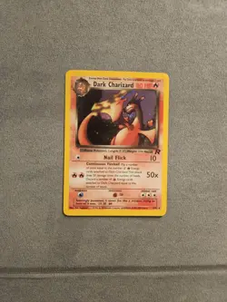 Pokemon Karte Dark Charizard 4/82 Holo Team Rocket Set Englisch. - Image 1