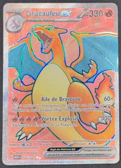 CARTE POKEMON DRACAUFEU EX 183/165 🇫🇷 FR 🇫🇷 MEW 151 - Image 1