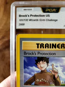 2000 Rare Pokemon Brock's Protection Gym Challenge MINT PCA 9 PSA 101/132 WOTC - Image 3