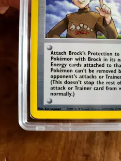 2000 Rare Pokemon Brock's Protection Gym Challenge MINT PCA 9 PSA 101/132 WOTC - Image 5