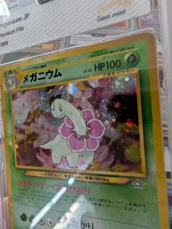 Pokemon 1999 Meganium Japanese Neo HOLO FOIL Promo 🔥 Premium File GEM MINT - Image 5