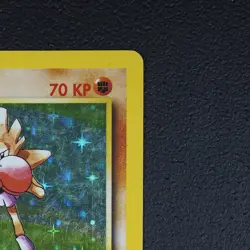 Nockchan - Hitmonchan Pokemon Karte TCG WOTC 7/102 Rare Holo Base Basis-Set /Q31 - Image 4