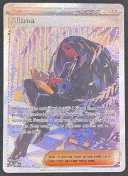 CARTE POKEMON ALISMA 226/197 🇫🇷 FR 🇫🇷 FLAMMES OBSIDIENNES - Image 1