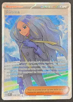 CARTE POKEMON ALISMA 218/197 🇫🇷 FR 🇫🇷 FLAMMES OBSIDIENNES - Image 1
