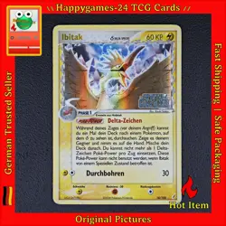Ibitak - Fearow δ - Pokemon Karte TCG 18/100 Holo EX Crystal Guardians /Y18 - Image 1