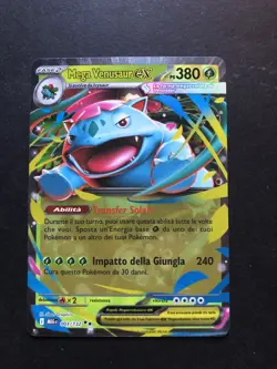GCC Pokemon Mega Venusaur ex 003/132 Rara ex set Megaevoluzione Ita. Near Mint - Image 1