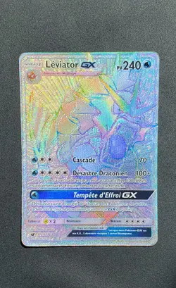 Carte Pokemon Leviator GX Secrete 112/111 - Invasion Carmin - FR - Image 1