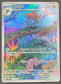 CARTE POKEMON ORTIDE 198/197 🇫🇷 FR 🇫🇷 FLAMMES OBSIDIENNES - Image 1