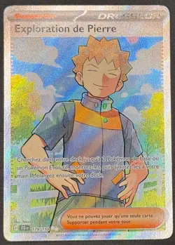 CARTE POKEMON EXPLORATION DE PIERRE 179/159 🇫🇷 FR 🇫🇷 AVENTURES ENSEMBLE - Image 1