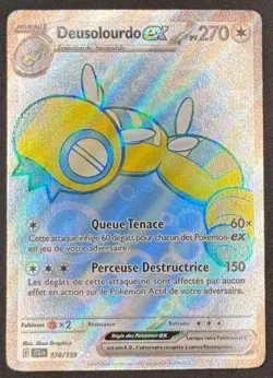 CARTE POKEMON DEUSOLOURDO EX 178/159 🇫🇷 FR 🇫🇷 AVENTURES ENSEMBLE - Image 1