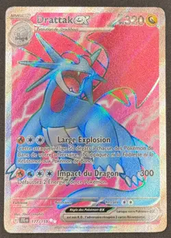 CARTE POKEMON DRATTAK EX 177/159 🇫🇷 FR 🇫🇷 AVENTURES ENSEMBLE - Image 1