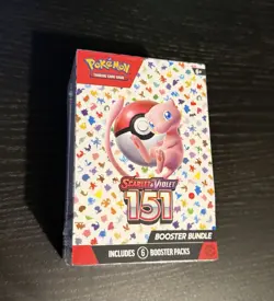 Pokemon TCG 151 Scarlet and Violet Booster Bundle - New & Sealed - Image 1