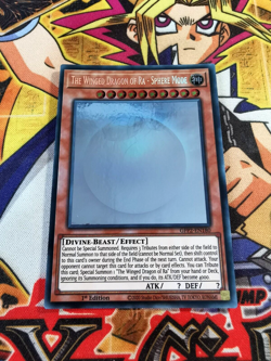 The Winger Dragon of Ra - Sphere Mode gfp2-en180 1st (NM+) Ghost Rare Yu-Gi-Oh! - Image 1
