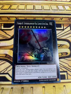 Yugioh Nummer 81: Superkanonen-Panzerzug Super Dora TDIL-EN091 Super Rare - Image 1