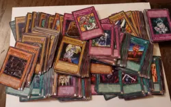 YU-GI-OH Junk Card 200+ Heavily Played Junk Journal Starter Set 1996 Some FE - Image 3