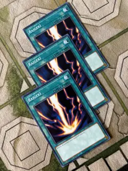 YuGiOh RAIGEKI Common Play Set SDBT EN025 - Image 1