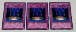 Yugioh TCG Retro Pack 2024 Magic Jammer x3 - Image 1