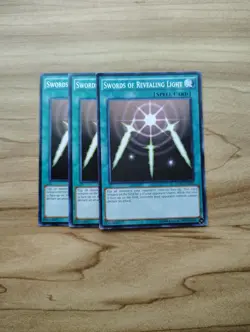 Yu-Gi-Oh! - Swords Of Revealing Light - 3X - Full Playset - Image 1