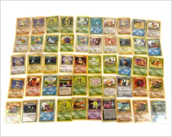 Lot of 190 Vintage Pokemon 1999 Base Set & Other Misc. Cards WOTC Jungle Fossil - Image 3