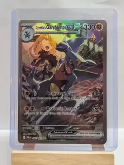 Custom Fan Art Cynthia's Garchomp EX High Quality Custom Card Foil Finish - Image 3
