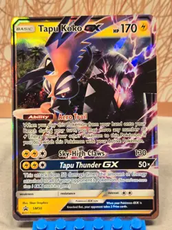 Tapu Koko GX Full Art Promo Sm50 Holo Pokemon TCG Card 170 HP NM - Image 1