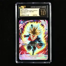 CGC PRISTINE 2024 Dragon Ball CCG JPN Card FB01-050 Trunks: Future - Image 2