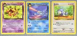 1999 Team Rocket Pokemon Card Vintage Lot MP (2 CARDS) WOTC - Image 1