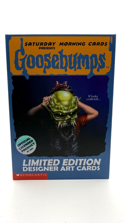 Portrait of Curly the Skeleton - 38/50 Silver- Goosebumps Saturday Morning Cards - Image 4