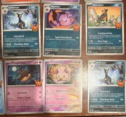 Pokemon Card Lot - 27 Cards & 2 Sleeves - Pikachu & More. Blue & Gold Backs - Image 3