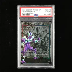 PSA GEM MT 10 2024 Dragon Ball CCG JPN Card #E01-12 ENERGY MARKER - Image 1