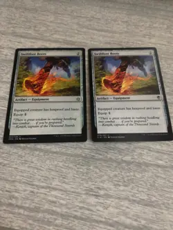 X2 MTG Swiftfoot Boots Comm Anthology/Comm 2016 Magic the Gathering Card NM - Image 5