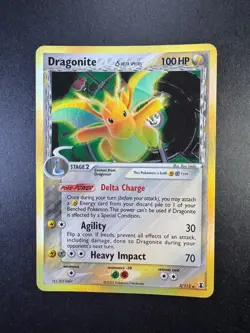 Dragonite EX Delta Species 3/113 Reverse Holo Pokemon Card 2005 TCG - Image 1