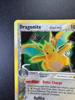Dragonite EX Delta Species 3/113 Reverse Holo Pokemon Card 2005 TCG - Image 2