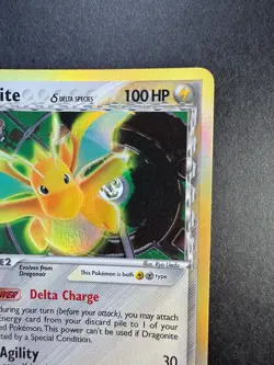 Dragonite EX Delta Species 3/113 Reverse Holo Pokemon Card 2005 TCG - Image 3
