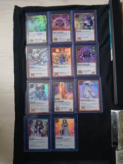 Zatch Bell Cards Lot With Holo's Mini Books Binder - Image 2
