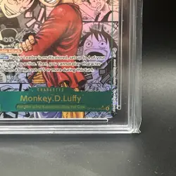Monkey D Luffy OP13-118 Alt Art One Piece Card Manga ACE 10 - Image 4