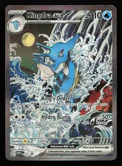 Kingdra ex 131 Scarlet & Violet Promo Pokemon Card - Image 1