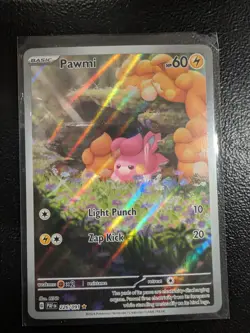 Pawmi - 226/091 - Pokemon Paldean Fates Illustration Rare Card NM - Image 2
