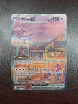 Pokemon TCG 2023 151 Ultra Premium Collection Mew EX Promo Card #53 NM - Image 1