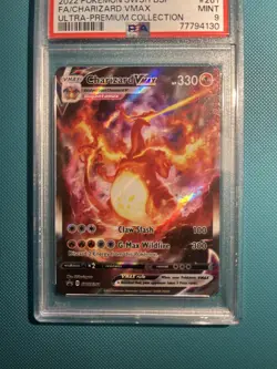 Pokemon TCG Charizard VMAX SWSH261 Black Star Promo Card PSA 9 - Image 2
