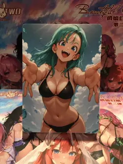 Beautiful Waifu Card Goddess Story CCG Anime Waifu Double Sided - Image 1